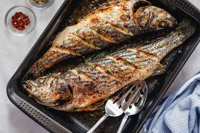 Grilled Sea Bass
