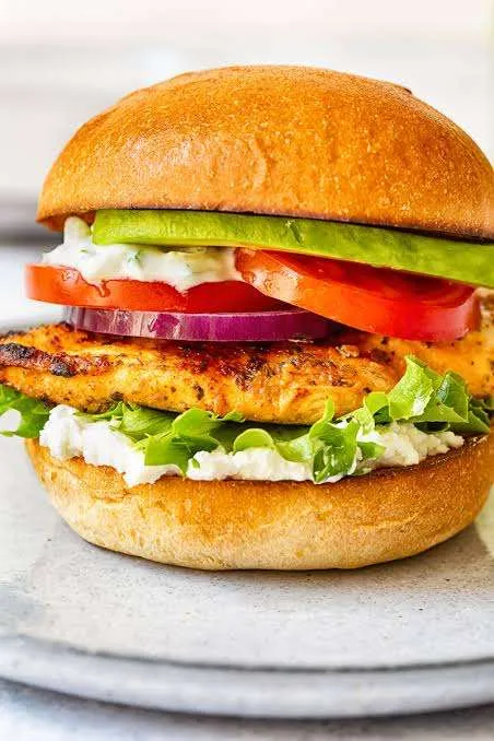 Grilled Chicken Burger